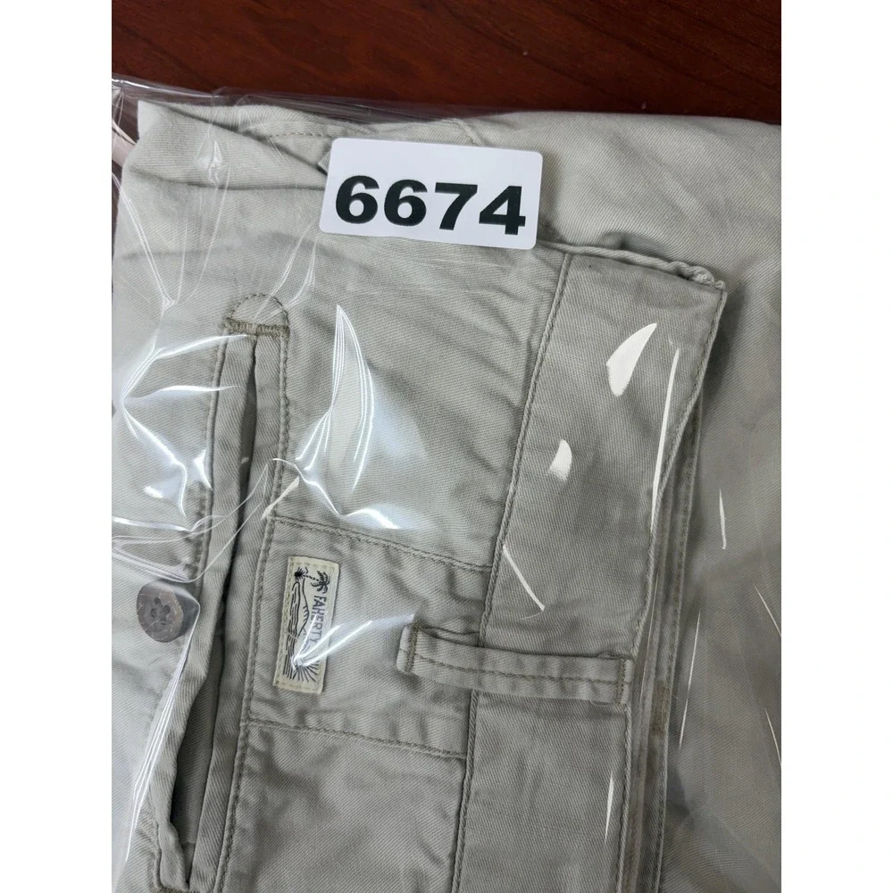 Faherty Shorts Mens 30 Beige Organic Cotton‎ Stretch Chino 8 Inseam Casual